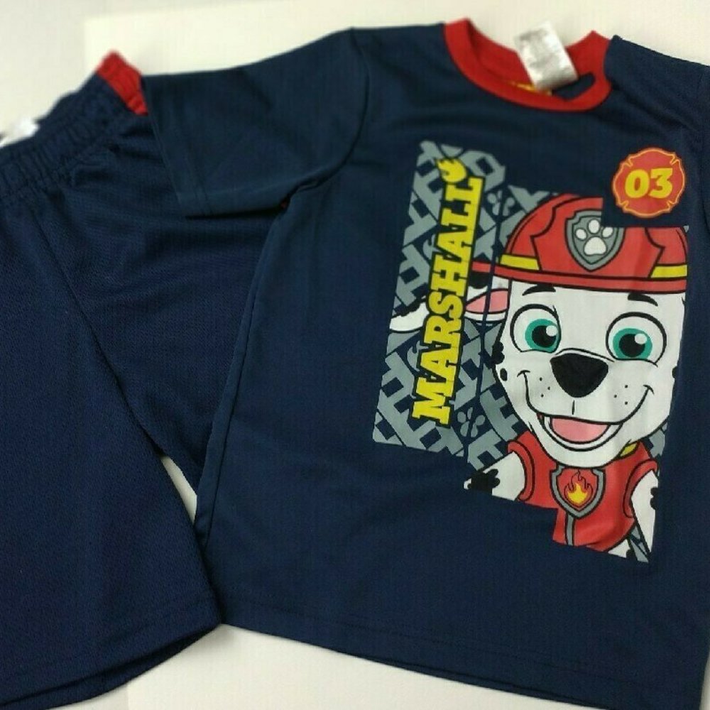 PAW PATROL MARSHALL Nickelodeon Short Tee Set sz 6